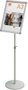 Nobo Atril de suelo Premium Plus ajustable hasta 140 cm para DIN A3