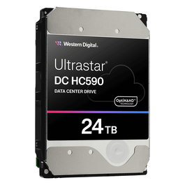 Western Digital DC HC590 24TB HDD 7200RPM SAS 3.5" Unidad de Disco Duro para Servidor