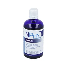 NPRO Antiox 100Ml | Complemento Alimenticio para Articulaciones, Huesos y Piel con Cúrcuma y Sauce