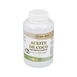 ALFA HERBAL Aceite De Coco 120 Cápsulas