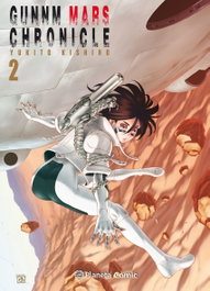 Gunnm Mars Chronicle 2, Yukito Kishiro - Planeta Comics