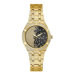 Guess Reloj GW0312L2 Dorado con Esfera Negra