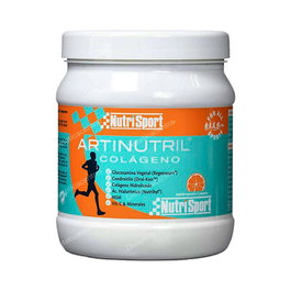 Nutrisport Artrinutril Colageno Bote 450Gr con Glucosamina, Condroitina y Ácido Hialurónico para Articulaciones