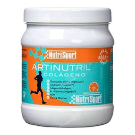 Nutrisport Artrinutril Colageno Bote 450Gr con Glucosamina, Condroitina y Ácido Hialurónico para Articulaciones