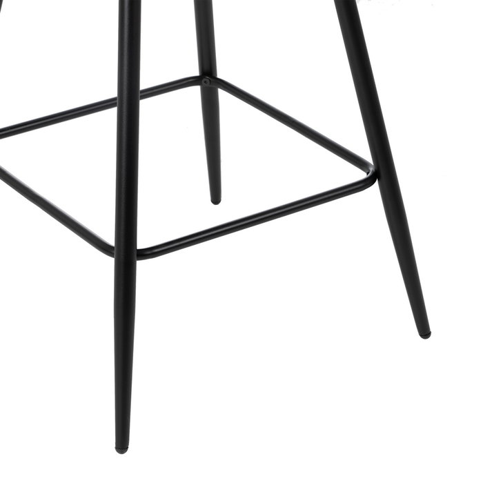 Taburete Verde Tejido-Metal Salón 45 X 55 X 92 cm (Set de 4)