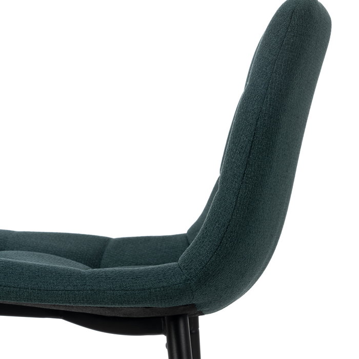 Taburete Verde Tejido-Metal Salón 45 X 55 X 92 cm (Set de 4)