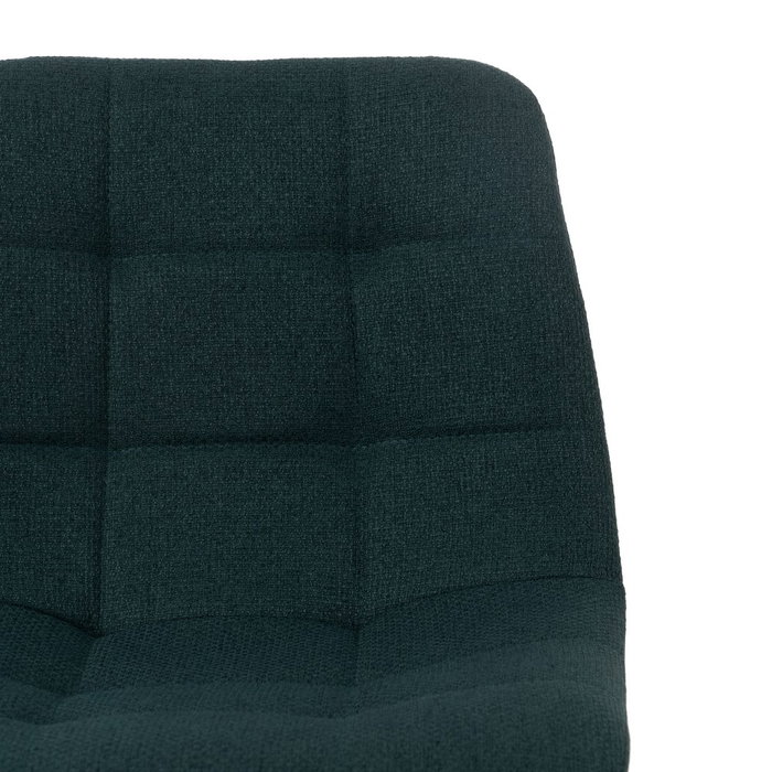 Taburete Verde Tejido-Metal Salón 45 X 55 X 92 cm (Set de 4)