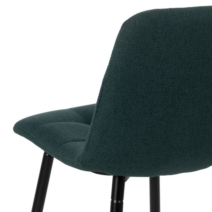 Taburete Verde Tejido-Metal Salón 45 X 55 X 92 cm (Set de 4)