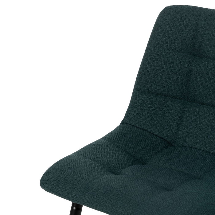 Taburete Verde Tejido-Metal Salón 45 X 55 X 92 cm (Set de 4)