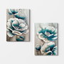 Wallity Lienzos Decorativos Arte 2 Piezas 50 x 70 cm 2KNV4237