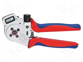 KNIPEX Crimpadora para terminales de cable 0,14-6mm² 25AWG-10AWG