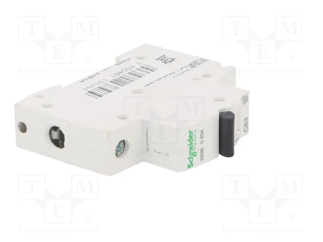 SCHNEIDER ELECTRIC K60N ACTI9 MCB 63A 1P 6kA