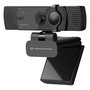 Conceptronic AMDIS08B Webcam USB-A 2.0/C 120° 4K Ultra HD 30 fps 15.9 MP con Micrófono, Privacidad y Soporte para Windows, Mac, Linux, Android