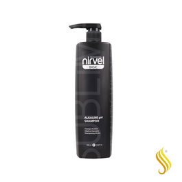Nirvel Basic Alkaline Ph Champu 1000 ml: Champú de pH alcalino que abre la cutícula del cabello