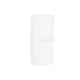 DKD Home Decor Macetero Magnesia Rugoso Blanco Roto 36x36x70 cm