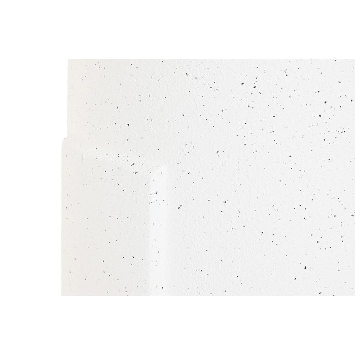 DKD Home Decor Macetero Magnesia Rugoso Blanco Roto 36x36x70 cm