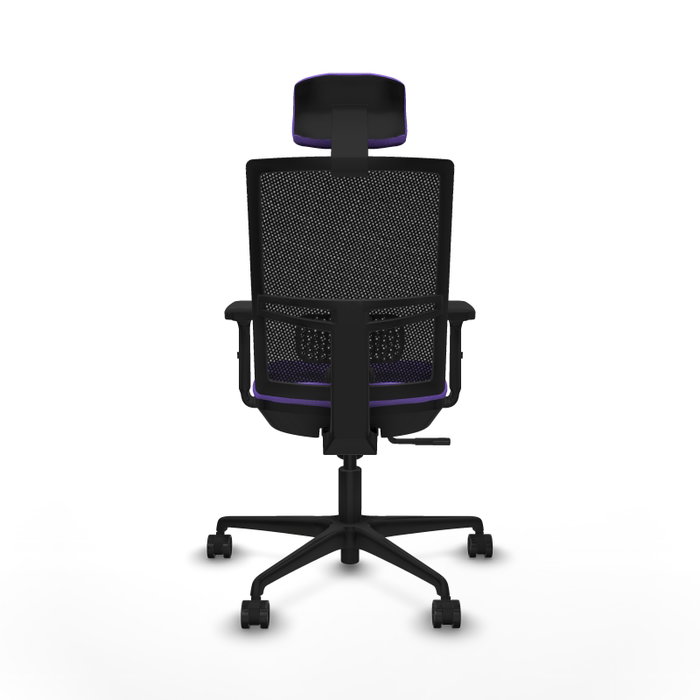 PIQUERAS Y CRESPO Silla de oficina Yunquera, Mecanismo Sincro, Lila y Negro PIQUERAS Y CRESPO Silla de oficina Yunquera, Mecanismo Sincro, Lila y Negro