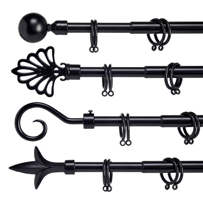 Barra para Cortinas Gift Decor Extensible (8 Unidades)