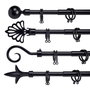 Barra para Cortinas Gift Decor Extensible (8 Unidades)