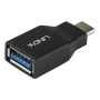 Lindy Adaptador USB 3.2 Type C a A Negro 41899