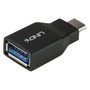 Lindy Adaptador USB 3.2 Type C a A Negro 41899