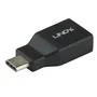Lindy 41899 Adaptador USB 3.1-C Macho a USB 3.1-A Hembra Negro