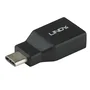 Lindy Adaptador USB 3.2 Type C a A Negro 41899