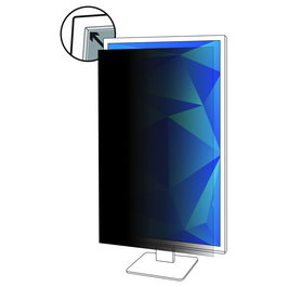 3M Protector de pantalla PF215W9P estándar vertical 21.5 pulgadas 16:9 para monitores, filtro de privacidad