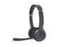 Conceptronic POLONA04B Auriculares Diadema Bluetooth 5.3 Inalámbricos y Alámbricos con Cancelación de Ruido, Batería 44h, Supraaurales, Micrófono Boom, USB-C, Negro