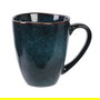 Home Deco Factory Mug Gres Azul 300 Ml Colección Natural