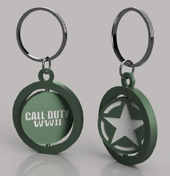 Plaion Llavero Call of Duty Freedom Star Spinner Plaion Llavero Call of Duty Freedom Star Spinner