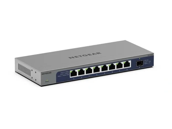 Netgear GS108X-100EUS Switch de 8 Puertos Gigabit y 1 Puerto SFP+ de 10G Netgear GS108X-100EUS Switch de 8 Puertos Gigabit y 1 Puerto SFP+ de 10G