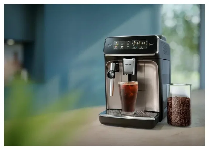 Philips 3300 LatteGo EP3349/70 negro y plata Philips 3300 LatteGo EP3349/70 negro y plata