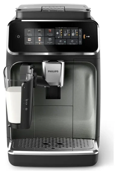 Philips 3300 LatteGo EP3349/70 negro y plata Philips 3300 LatteGo EP3349/70 negro y plata