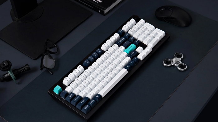 Keychron Q5M-M1 Teclado Gaming 96% Red Switch RGB Hot-Swap White-Black