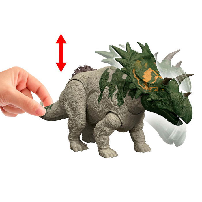 Mattel Jurassic World Spiclypeus Dinosaurio Wild Roar Jgb89 Figura Articulada +4 Años