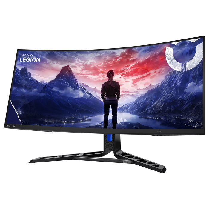 Lenovo Legion R34w-30 Monitor Gaming 34" UWQHD Curvo, 180Hz, 0.5ms, Panel VA, HDR10, AMD FreeSync Premium, HDMI 2.1, DisplayPort, Negro