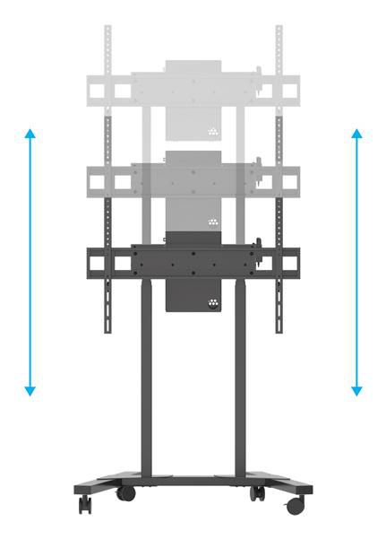 B-Tech BT8558 Momentum E-Lift Carro Elevador Motorizado para Pantallas de 55 a 100 pulgadas