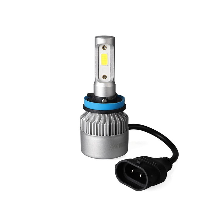 M-Tech Kit de LED H11-H9-H8 MTECLSC11 80W 10000LM 6500K COB Alta Potencia Refrigeración Activa