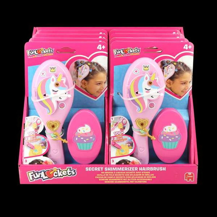 Diset Secret Shimmerizer Cepillo Secreto con brillo para el pelo