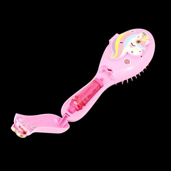 Secret Shimmerizer Cepillo Secreto con Brillo para el Pelo - Decora tu Pelo con 100 Brillos