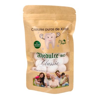 ABEDULCE Caramelos Alcalinizantes Cristales Dentales 40Uds 152Gr - Caramelos de Azúcar de Abedul para pH Saliva, Remineralización y Prevención de Caries