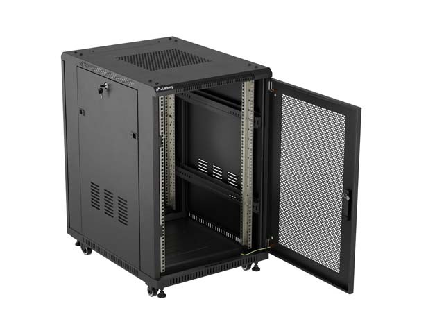 Lanberg FF01-6818-23B Rack o bastidor independiente 18U Negro