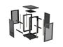Lanberg FF01-6818-23B Rack o bastidor independiente 18U Negro