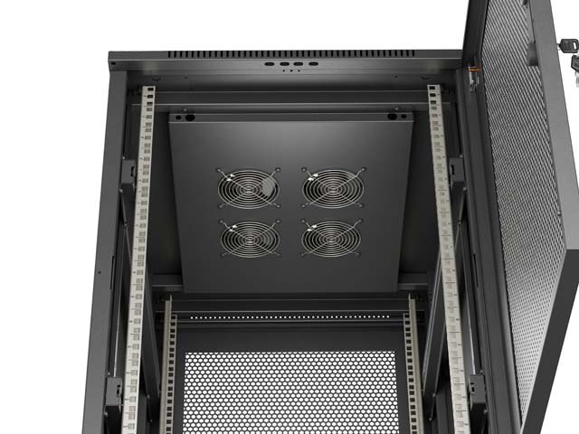 Lanberg FF01-6818-23B Rack o bastidor independiente 18U Negro