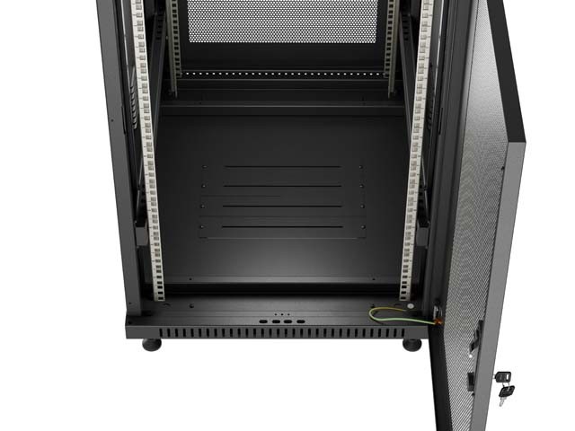 Lanberg FF01-6818-23B Rack o bastidor independiente 18U Negro