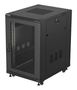 Lanberg FF01-6818-23B Rack o bastidor independiente 18U Negro