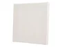 Liderpapel Lienzo de Algodón 100% para Pintura Acrílica y Óleo, Grapado, 280 g/m², 12 x 12 cm, Bastidor de Madera
