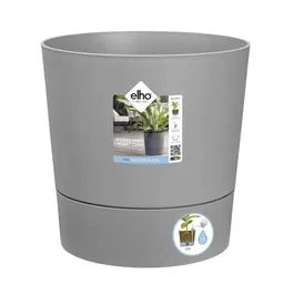 ELHO Greensense Aqua Care Round 30 Maceta Cemento Ligero Interior/Exterior Ø 29,5 x H 29,1 cm