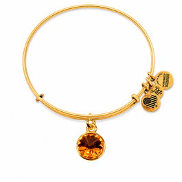 Alex And Ani Pulsera Brillante Amarillo Ajustable